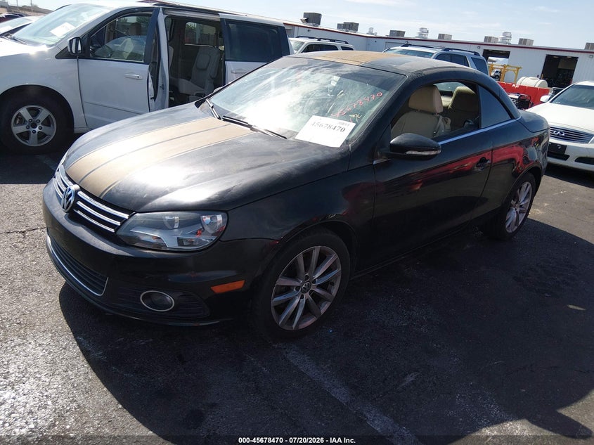 2012 Volkswagen Eos VIN WVWBW7AH8CV020346 IAAI salvage auction — NORMAL WEAR, Clear (Nevada), sold $125 on 2026-08-14 (photo 2)