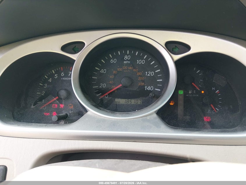 2007 Toyota Highlander VIN JTEEP21A270193424 IAAI salvage auction — NORMAL WEAR, Clear (Indiana), sold $700 on 2026-07-29 (photo 7)