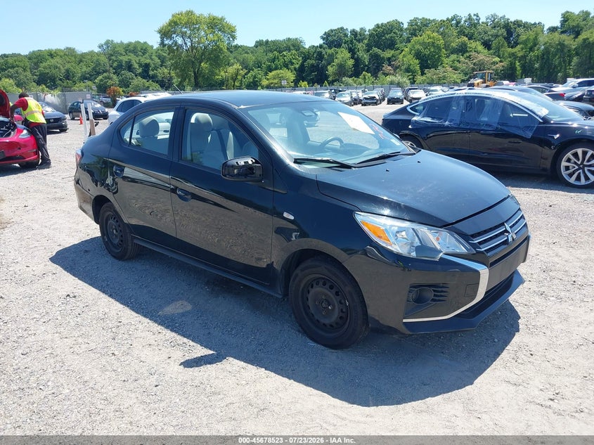2022 Mitsubishi Mirage VIN ML32FUFJ4NHF03480 IAAI salvage auction — NORMAL WEAR, Clear (New Jersey), sold $1,050 on 2026-07-28 (photo 1)