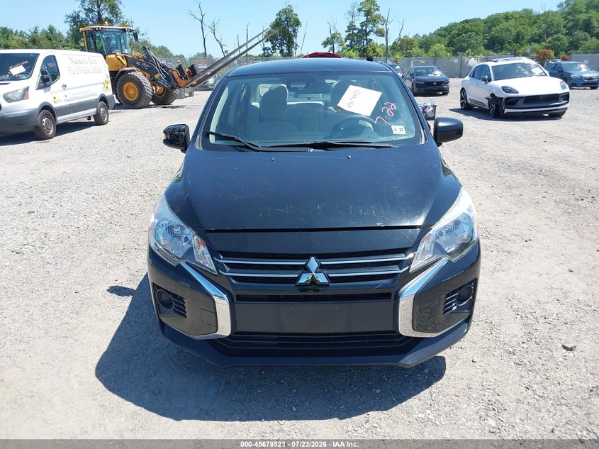 2022 Mitsubishi Mirage VIN ML32FUFJ4NHF03480 IAAI salvage auction — NORMAL WEAR, Clear (New Jersey), sold $1,050 on 2026-07-28 (photo 6)