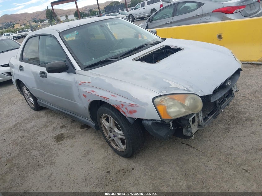 2004 Subaru Impreza VIN JF1GD29694G508931 IAAI salvage auction — NORMAL WEAR, Clear - Dealer Only (California), sold $25 on 2026-07-30 (photo 1)