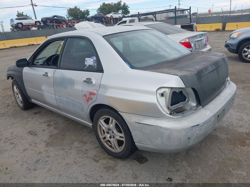 2004 Subaru Impreza VIN JF1GD29694G508931 IAAI salvage auction — NORMAL WEAR, Clear - Dealer Only (California), sold $25 on 2026-07-30 (photo 3)