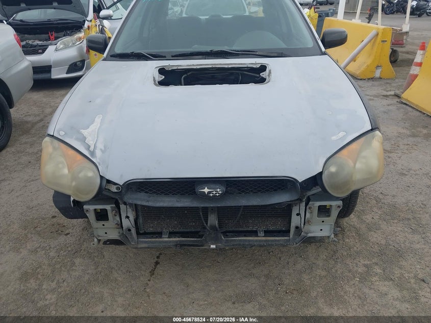 2004 Subaru Impreza VIN JF1GD29694G508931 IAAI salvage auction — NORMAL WEAR, Clear - Dealer Only (California), sold $25 on 2026-07-30 (photo 6)
