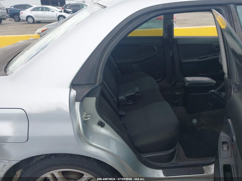 2004 Subaru Impreza VIN JF1GD29694G508931 IAAI salvage auction — NORMAL WEAR, Clear - Dealer Only (California), sold $25 on 2026-07-30 (photo 8)