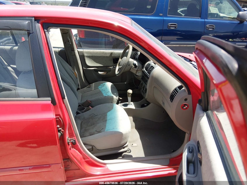 2003 Hyundai Accent VIN KMHCG45C63U466723 IAAI salvage auction — NORMAL WEAR, Original (Texas), sold $125 on 2026-07-28 (photo 5)