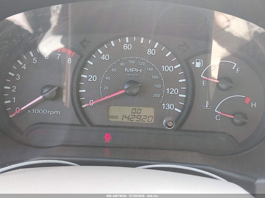 2003 Hyundai Accent VIN KMHCG45C63U466723 IAAI salvage auction — NORMAL WEAR, Original (Texas), sold $125 on 2026-07-28 (photo 7)