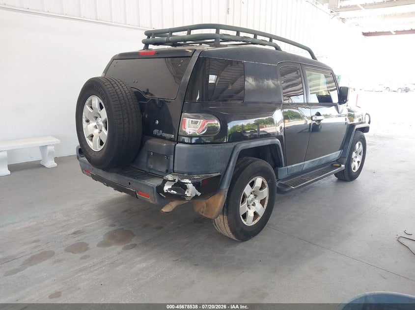 2008 Toyota Fj cruiser VIN JTEZU11F880019360 IAAI salvage auction — NORMAL WEAR, Clear (Florida), sold $25 on 2026-07-29 (photo 4)