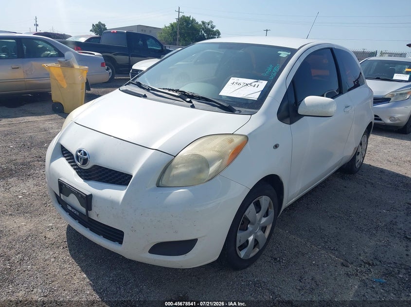 2010 Toyota Yaris VIN JTDJT4K37A5296939 IAAI salvage auction — NORMAL WEAR, Tribal Title -  Public Restricted (Oklahoma), sold $500 on 2026-07-28 (photo 2)