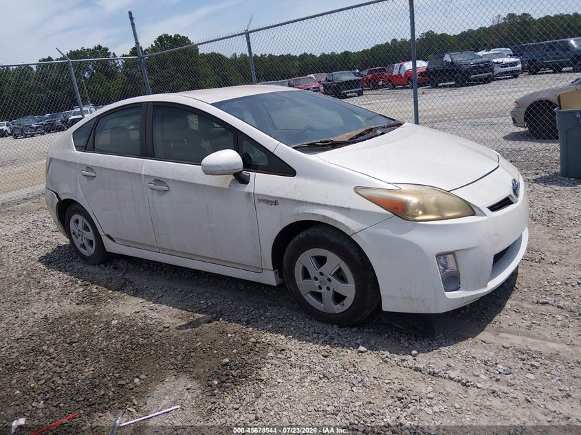 2011 Toyota Prius VIN JTDKN3DU6B0326770 IAAI salvage auction — NORMAL WEAR, Clear (Georgia), sold $2,250 on 2026-07-31 (photo 1)
