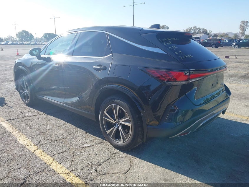 2024 Lexus Rx VIN 2T2BBMCA3RC033510 IAAI salvage auction — REAR END, Salvage Title, sold $28,350 on 2026-08-24 (photo 3)
