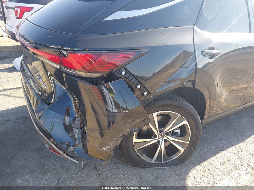 2024 Lexus Rx VIN 2T2BBMCA3RC033510 IAAI salvage auction — REAR END, Salvage Title, sold $28,350 on 2026-08-24 (photo 6)