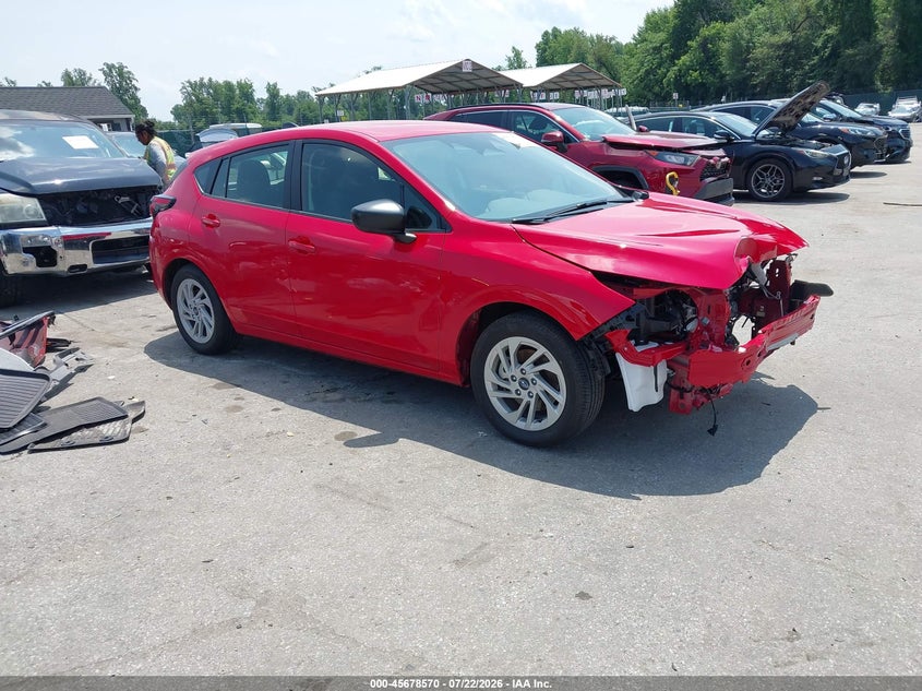 2025 Subaru Impreza VIN JF1GUABC4S8300926 IAAI salvage auction — FRONT END, Wait Title, sold $4,250 on 2026-08-02 (photo 1)