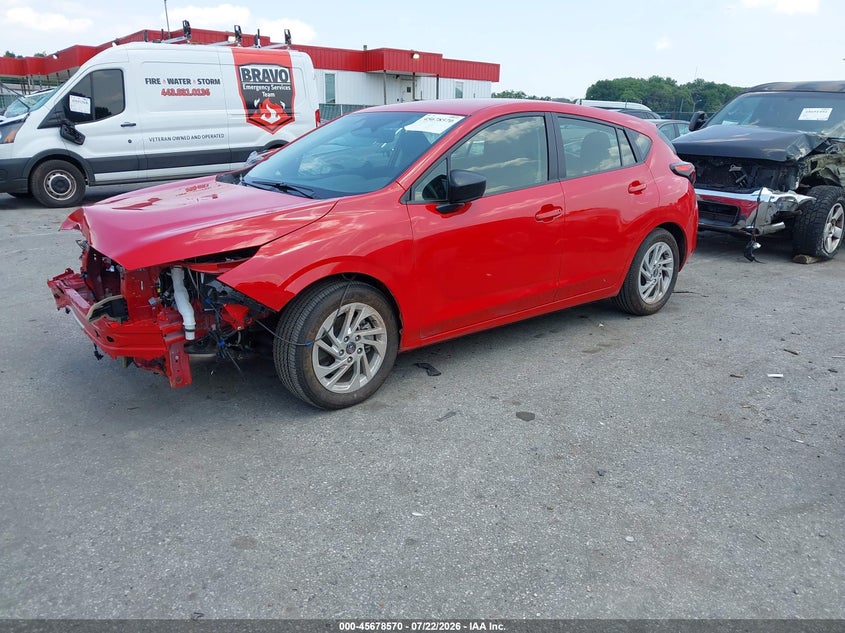 2025 Subaru Impreza VIN JF1GUABC4S8300926 IAAI salvage auction — FRONT END, Wait Title, sold $4,250 on 2026-08-02 (photo 2)