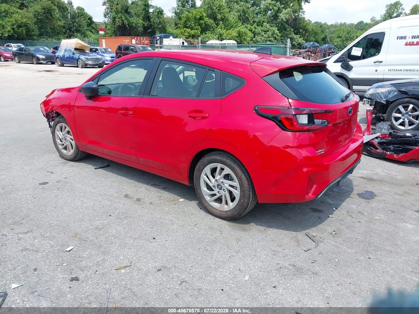 2025 Subaru Impreza VIN JF1GUABC4S8300926 IAAI salvage auction — FRONT END, Wait Title, sold $4,250 on 2026-08-02 (photo 3)