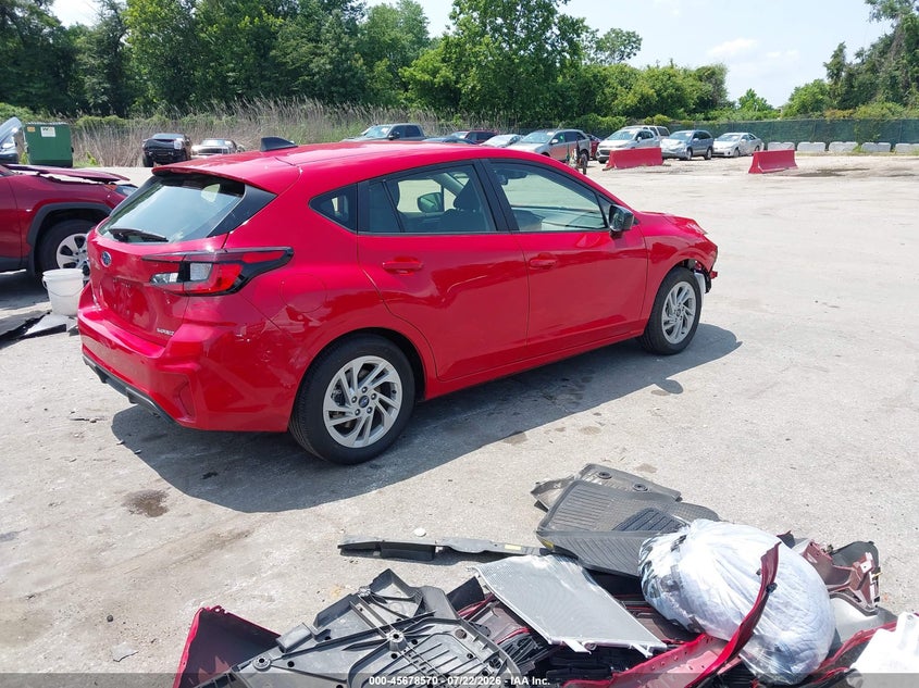 2025 Subaru Impreza VIN JF1GUABC4S8300926 IAAI salvage auction — FRONT END, Wait Title, sold $4,250 on 2026-08-02 (photo 4)