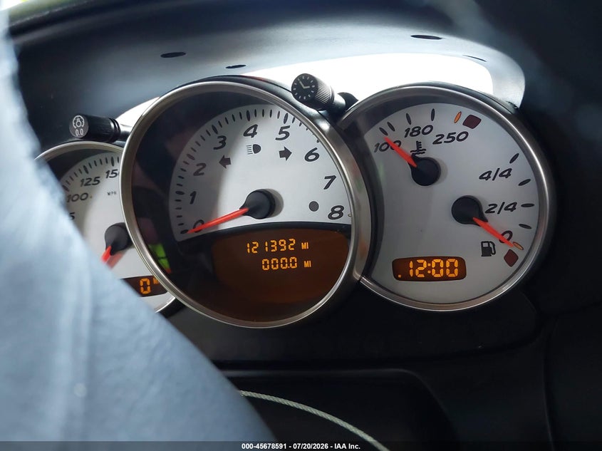 2003 Porsche Boxster VIN WP0CB29833U661367 IAAI salvage auction — NORMAL WEAR, Rebuilt/Restored (Utah), sold $25 on 2026-07-30 (photo 7)