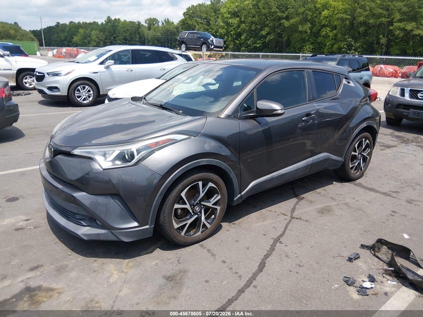 2018 Toyota C-hr VIN NMTKHMBX7JR019841 IAAI salvage auction — NORMAL WEAR, Clear (North Carolina), sold $525 on 2026-07-29 (photo 2)