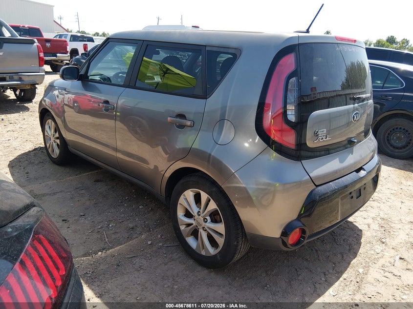 2016 Kia Soul VIN KNDJP3A50G7237004 IAAI salvage auction — NORMAL WEAR, Original (Texas), sold $1,850 on 2026-07-23 (photo 3)