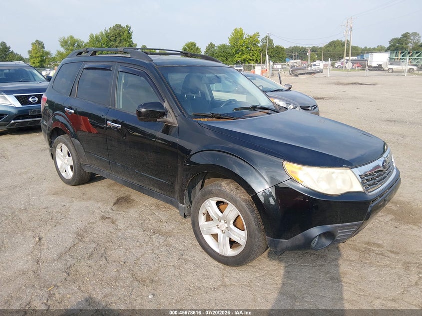 2010 Subaru Forester VIN JF2SH6CC5AH754736 IAAI salvage auction — NORMAL WEAR, Clear (Virginia), sold $325 on 2026-07-31 (photo 1)