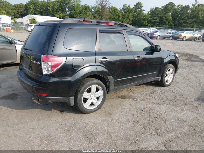2010 Subaru Forester VIN JF2SH6CC5AH754736 IAAI salvage auction — NORMAL WEAR, Clear (Virginia), sold $325 on 2026-07-31 (photo 4)