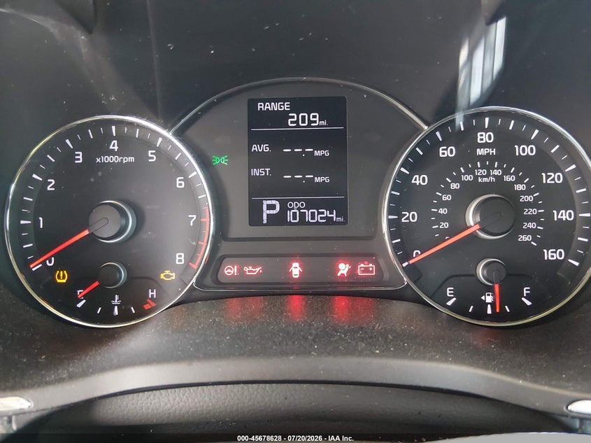 2014 Kia Forte VIN KNAFK4A6XE5070515 IAAI salvage auction — NORMAL WEAR, Clear-Dealer Only (Arizona), sold $550 on 2026-07-28 (photo 7)