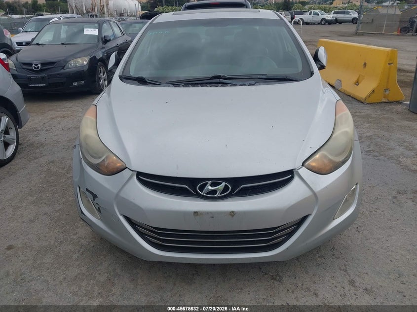 2012 Hyundai Elantra VIN KMHDH4AE2CU280363 IAAI salvage auction — NORMAL WEAR, Clear - Dealer Only (California), sold $1,200 on 2026-08-01 (photo 6)