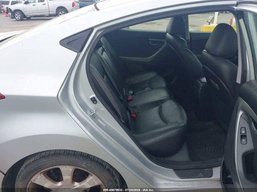 2012 Hyundai Elantra VIN KMHDH4AE2CU280363 IAAI salvage auction — NORMAL WEAR, Clear - Dealer Only (California), sold $1,200 on 2026-08-01 (photo 8)