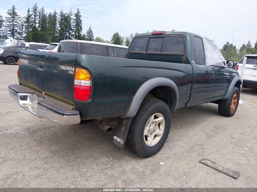 2003 Toyota Tacoma VIN 5TEWM72N73Z247844 IAAI salvage auction — NORMAL WEAR, Clear (Washington), sold $3,050 on 2026-07-29 (photo 4)