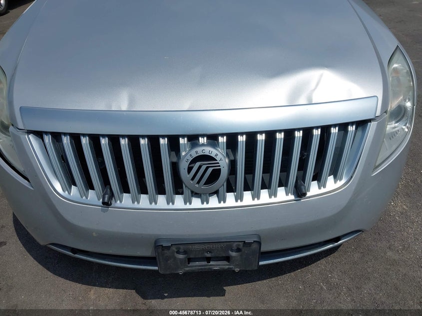 2010 Mercury Milan VIN 3MEDM0L32AR604970 IAAI salvage auction — NORMAL WEAR, Clear (Missouri), sold $325 on 2026-09-08 (photo 6)
