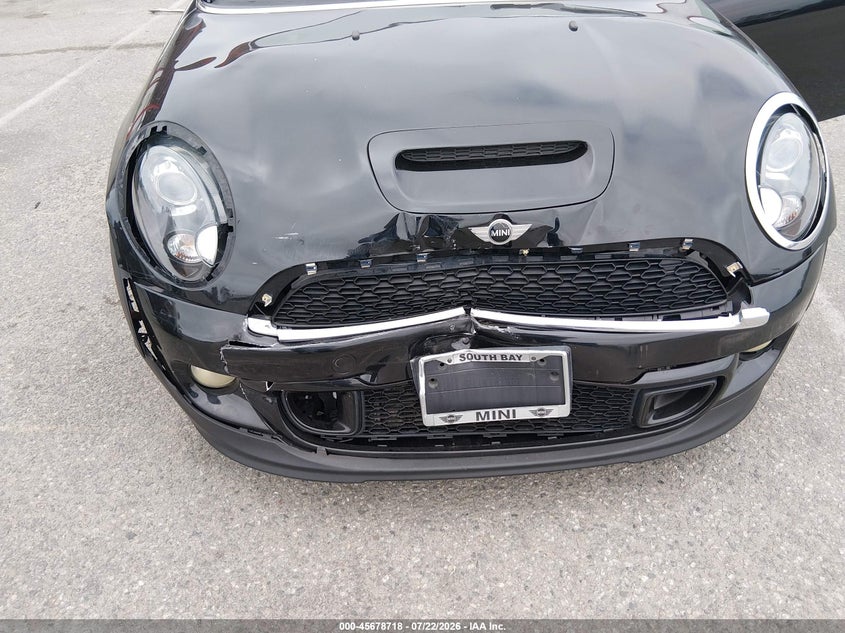 2013 Mini Coupe VIN WMWSX3C53DT466262 IAAI salvage auction — FRONT END, Salvage Title, sold $925 on 2026-08-04 (photo 6)