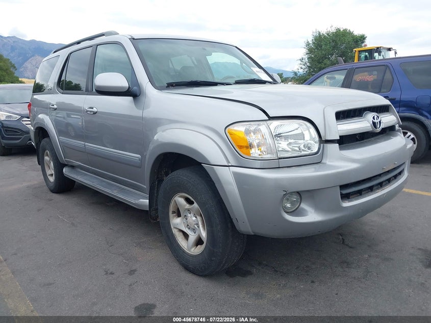 2006 Toyota Sequoia VIN 5TDBT44A56S260989 IAAI salvage auction — NORMAL WEAR, Clear (Utah), sold $775 on 2026-07-30 (photo 1)