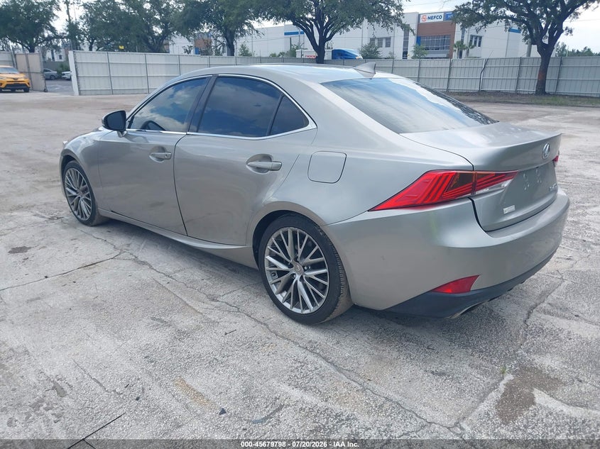 2017 Lexus Is 200t VIN JTHBA1D21H5043234 IAAI salvage auction — FRONT END, Clear (Florida), sold $6,075 on 2026-07-31 (photo 3)