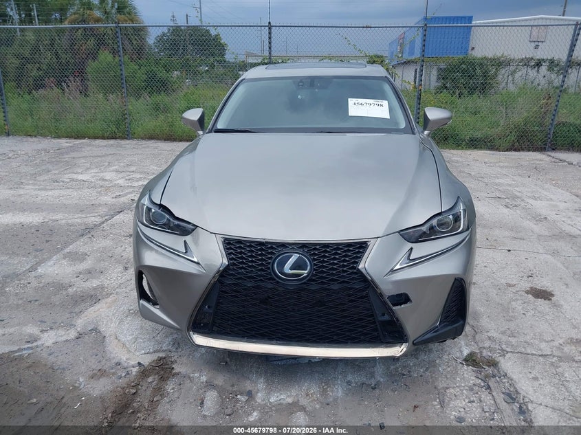 2017 Lexus Is 200t VIN JTHBA1D21H5043234 IAAI salvage auction — FRONT END, Clear (Florida), sold $6,075 on 2026-07-31 (photo 6)
