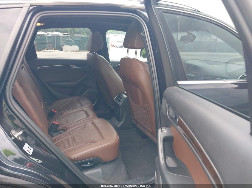 2016 Audi Q5 VIN WA1L2AFP1GA034139 IAAI salvage auction — FRONT & REAR, Wait Title, sold $3,000 on 2026-10-09 (photo 8)