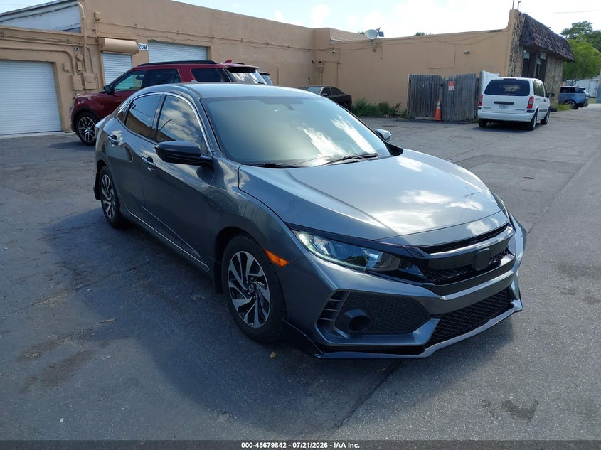 2017 Honda Civic VIN SHHFK7H2XHU216792 IAAI salvage auction — NORMAL WEAR, Salvage (Florida), sold $2,500 on 2026-07-30 (photo 1)