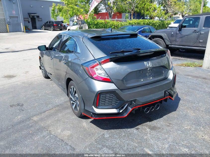 2017 Honda Civic VIN SHHFK7H2XHU216792 IAAI salvage auction — NORMAL WEAR, Salvage (Florida), sold $2,500 on 2026-07-30 (photo 3)