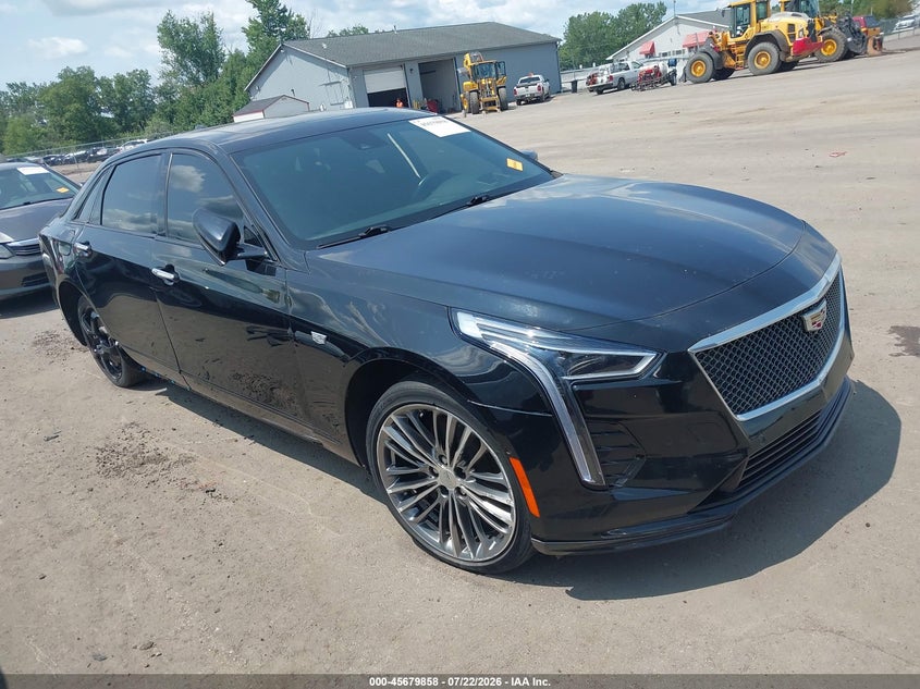 2019 Cadillac Ct6 VIN 1G6KN5R66KU143306 IAAI salvage auction — LEFT SIDE, Salvage (Ohio), sold $7,600 on 2026-08-19 (photo 1)