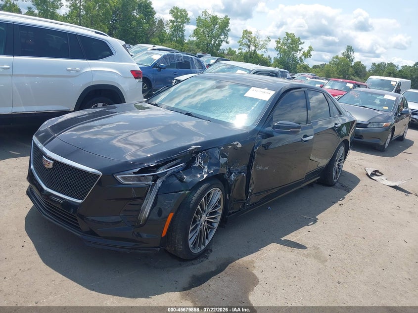 2019 Cadillac Ct6 VIN 1G6KN5R66KU143306 IAAI salvage auction — LEFT SIDE, Salvage (Ohio), sold $7,600 on 2026-08-19 (photo 2)