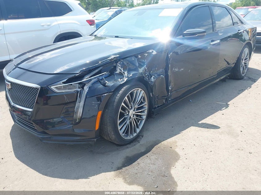 2019 Cadillac Ct6 VIN 1G6KN5R66KU143306 IAAI salvage auction — LEFT SIDE, Salvage (Ohio), sold $7,600 on 2026-08-19 (photo 6)