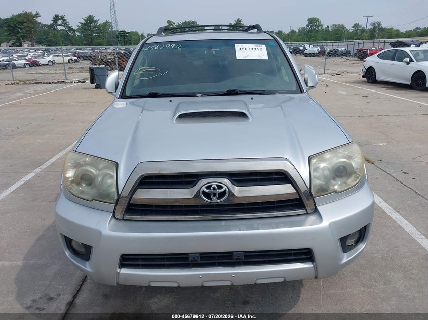 2007 Toyota 4runner VIN JTEBU14R670124338 IAAI salvage auction — NORMAL WEAR, Clear (Indiana), sold $1,900 on 2026-07-24 (photo 6)
