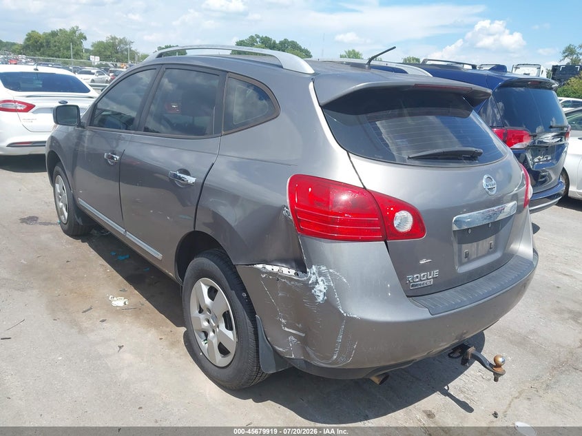 2014 Nissan Rogue VIN JN8AS5MT7EW622149 IAAI salvage auction — NORMAL WEAR, Salvage (Virginia), sold $25 on 2026-07-29 (photo 3)