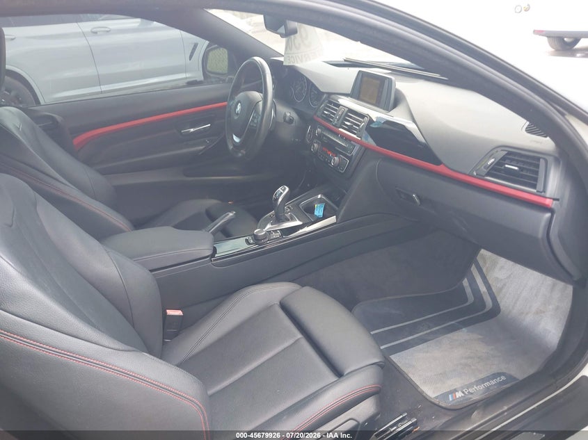 2014 BMW 4er VIN WBA3N3C58EK231065 IAAI salvage auction — REAR END, Wait Title, sold $2,500 on 2026-08-02 (photo 5)