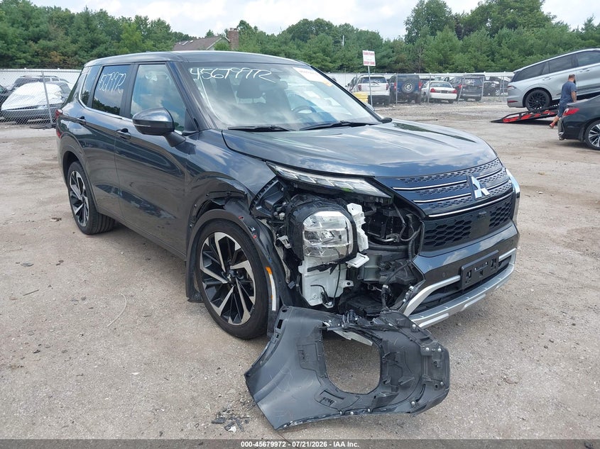 2024 Mitsubishi Outlander VIN JA4J3VA81RZ068761 IAAI salvage auction — FRONT END, Salvage Title, sold $6,300 on 2026-08-19 (photo 6)