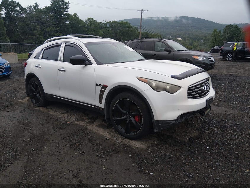2009 Infiniti Fx50 VIN JNRBS18W69M201490 IAAI salvage auction — NORMAL WEAR, Clear (New Jersey), sold $1,300 on 2026-07-30 (photo 1)