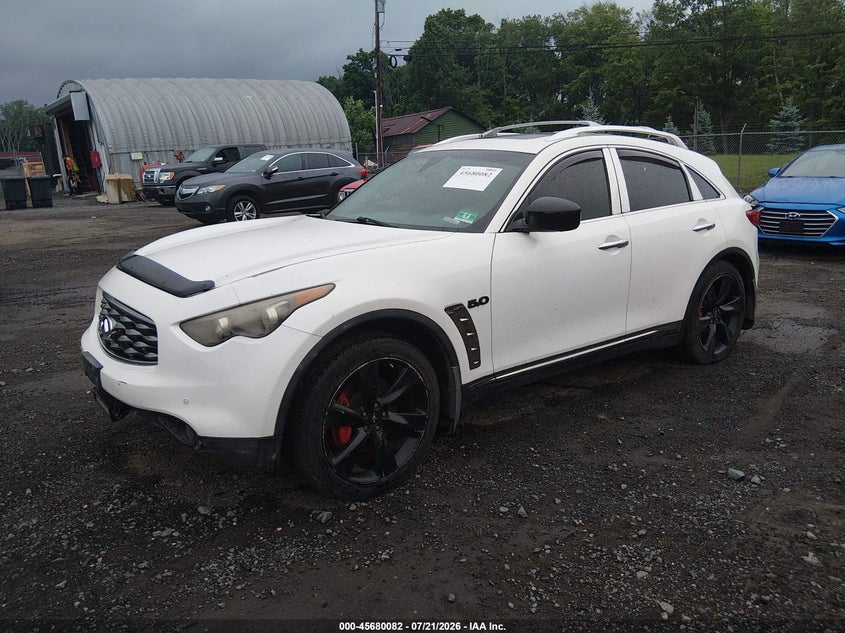 2009 Infiniti Fx50 VIN JNRBS18W69M201490 IAAI salvage auction — NORMAL WEAR, Clear (New Jersey), sold $1,300 on 2026-07-30 (photo 2)