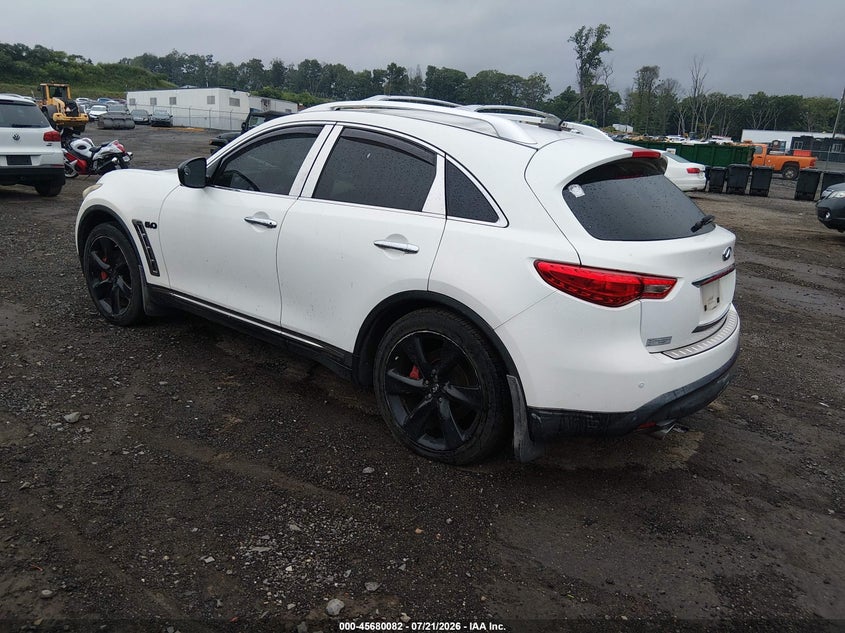 2009 Infiniti Fx50 VIN JNRBS18W69M201490 IAAI salvage auction — NORMAL WEAR, Clear (New Jersey), sold $1,300 on 2026-07-30 (photo 3)