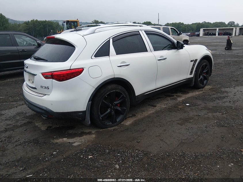 2009 Infiniti Fx50 VIN JNRBS18W69M201490 IAAI salvage auction — NORMAL WEAR, Clear (New Jersey), sold $1,300 on 2026-07-30 (photo 4)