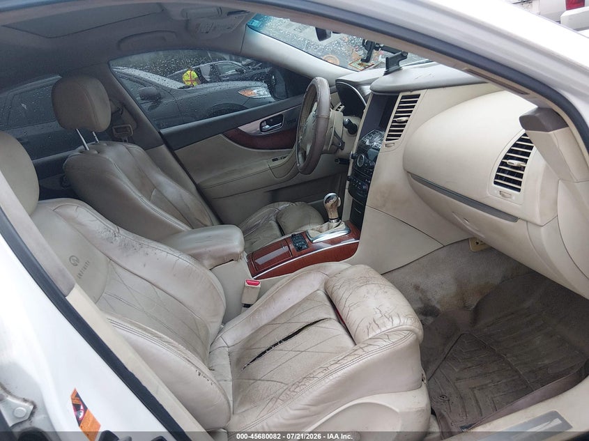 2009 Infiniti Fx50 VIN JNRBS18W69M201490 IAAI salvage auction — NORMAL WEAR, Clear (New Jersey), sold $1,300 on 2026-07-30 (photo 5)