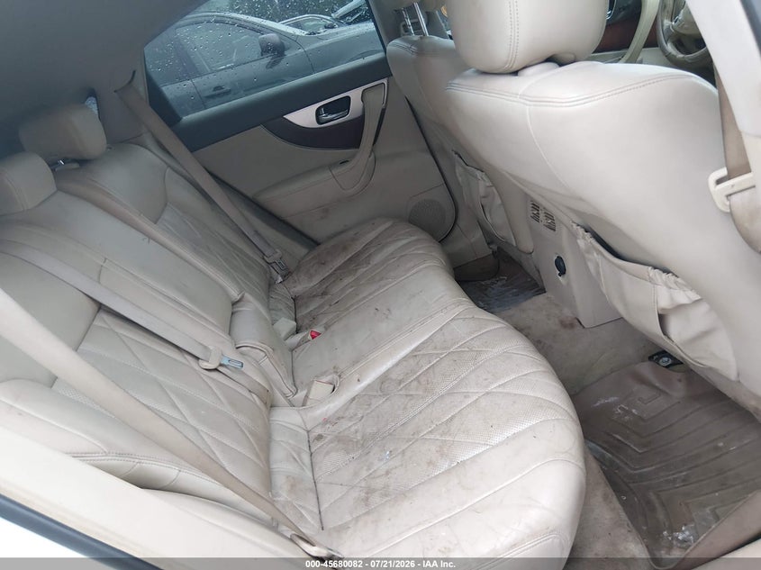 2009 Infiniti Fx50 VIN JNRBS18W69M201490 IAAI salvage auction — NORMAL WEAR, Clear (New Jersey), sold $1,300 on 2026-07-30 (photo 8)
