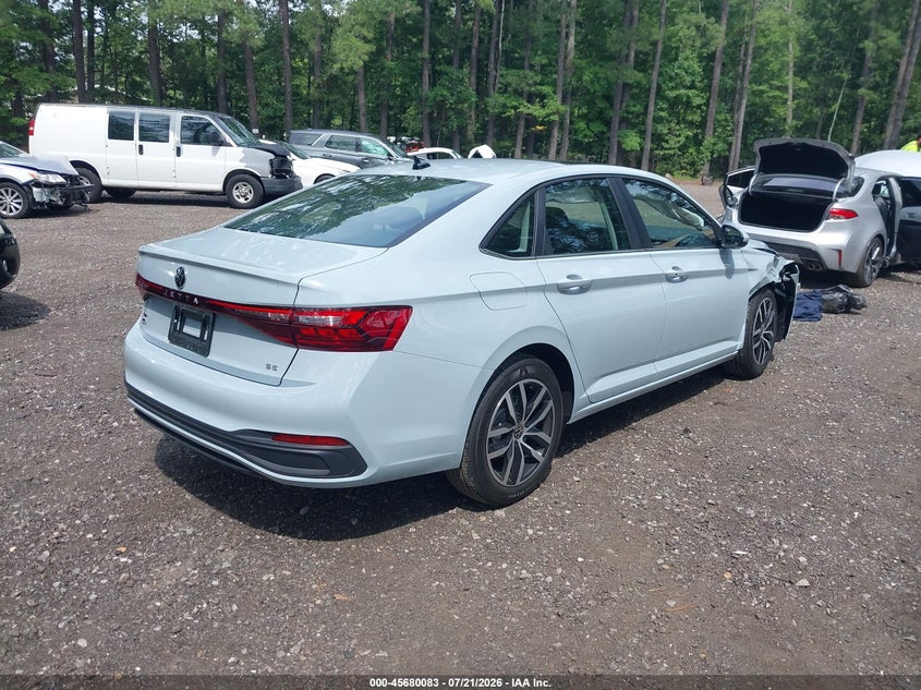 2026 Volkswagen Jetta VIN 3VW7W7BU9TM076711 IAAI salvage auction — FRONT END, Salvage (Virginia), sold $7,975 on 2026-09-08 (photo 4)